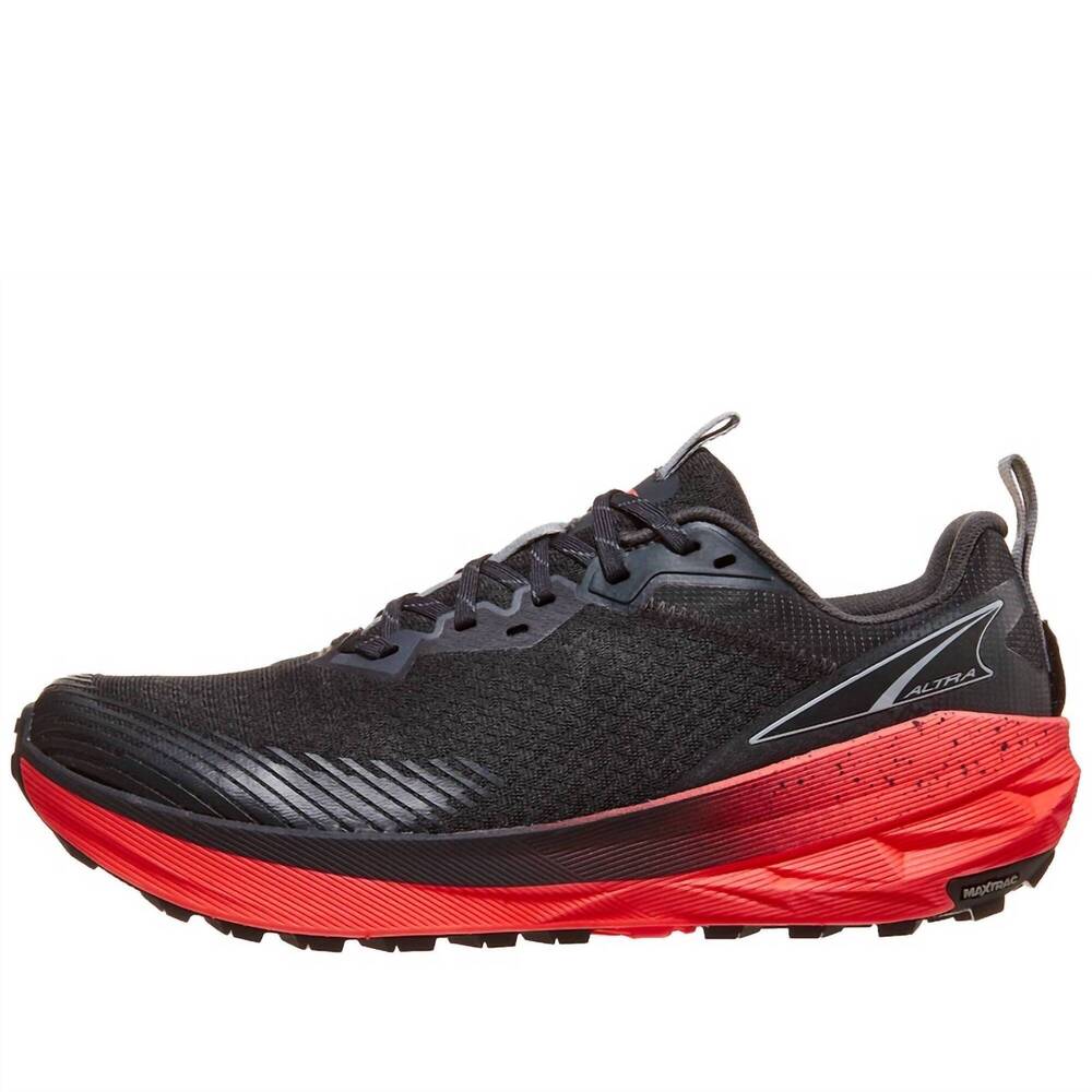 NEW ALTRA men's experience wild 2 running shoes in coral/black